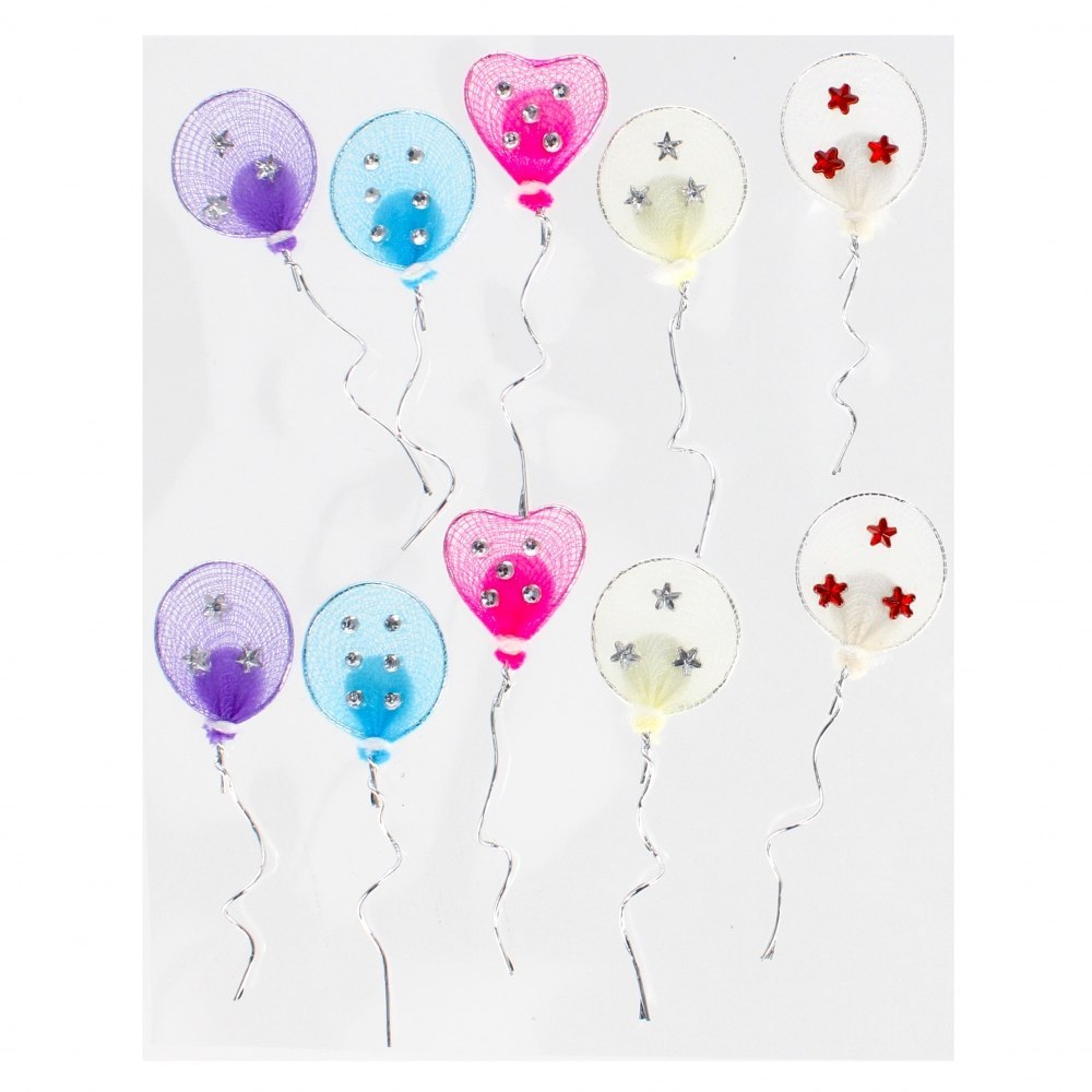 DECORATIVE SELF-ADHESIVE BALLOON CRAFT WITH FUN 480898